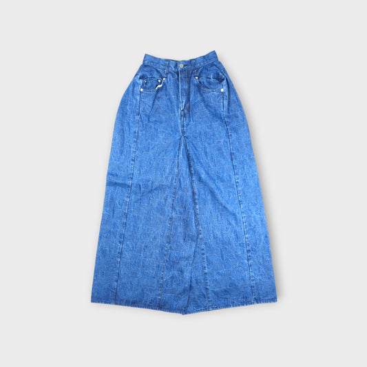 ANREALAGE BOX DENIM PANTS