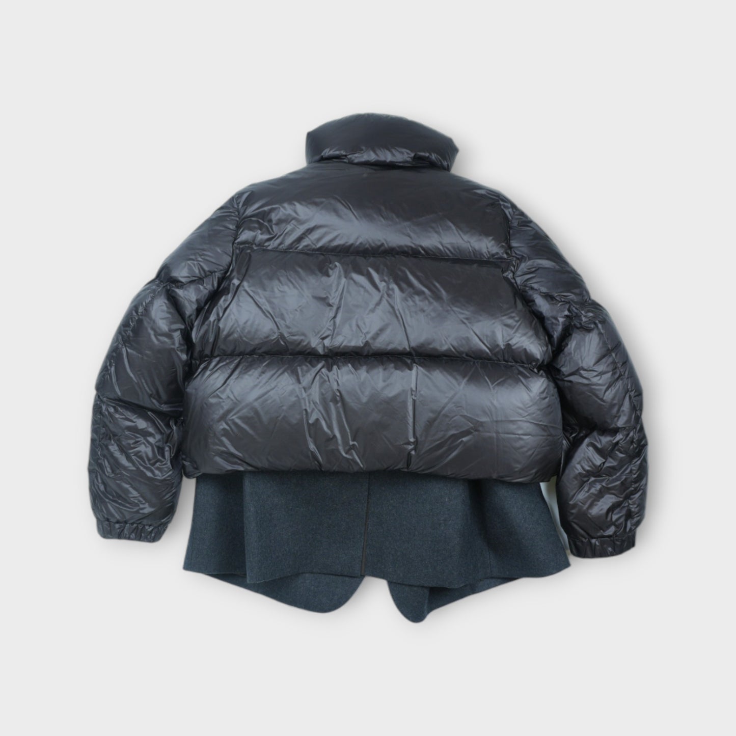 sacai  Wool Melton x Puffer Blouson