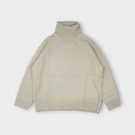 MAISON KITSUNÉ MERINO WOOL COMFORT TURTLENECK JUMPER