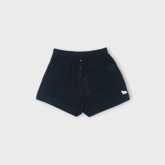 MAISON KITSUNÉ POINTELLE BABY FOX PATCH SHORTS