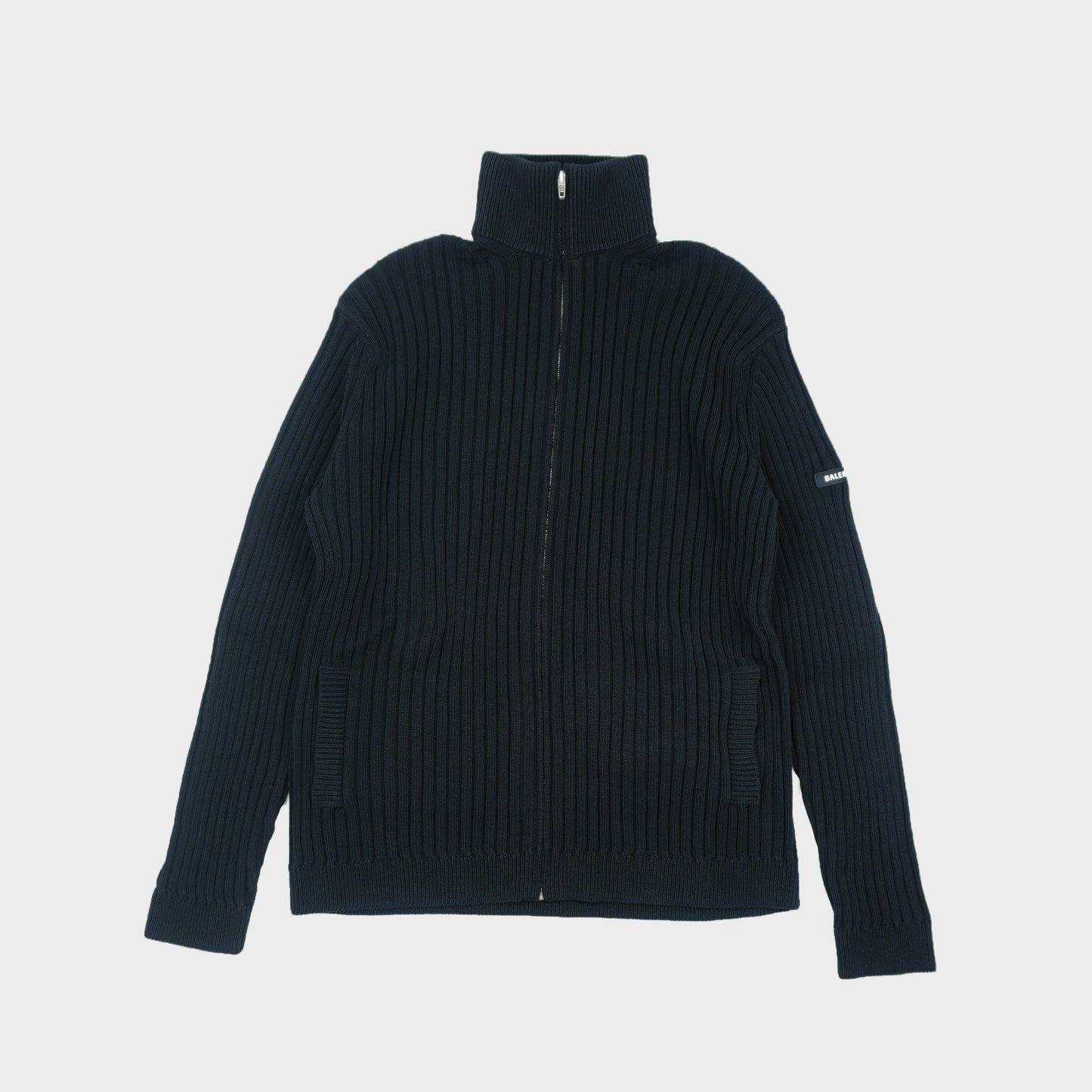 BALENCIAGA Zip-Up Cardigan