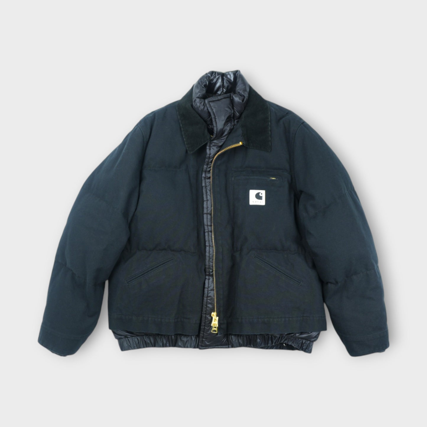 sacai Carhartt WIP Washed Duck Puffer Jacket