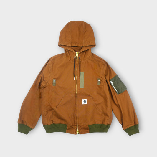 sacai Carhartt WIP Washed Duck Hooded Blouson