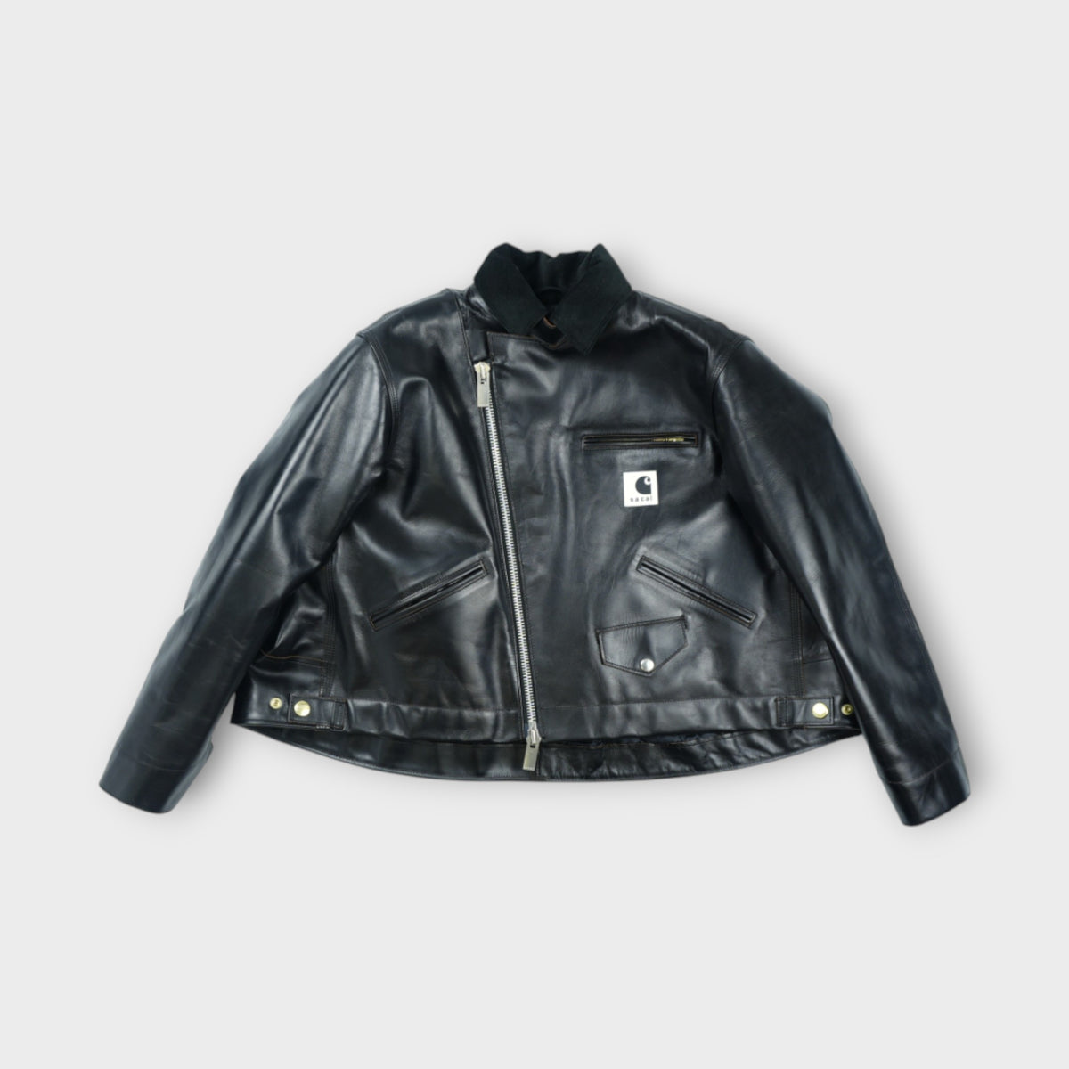 sacai WOMEN Carhartt WIP Leather Jacket – mou by ACROPOLIS