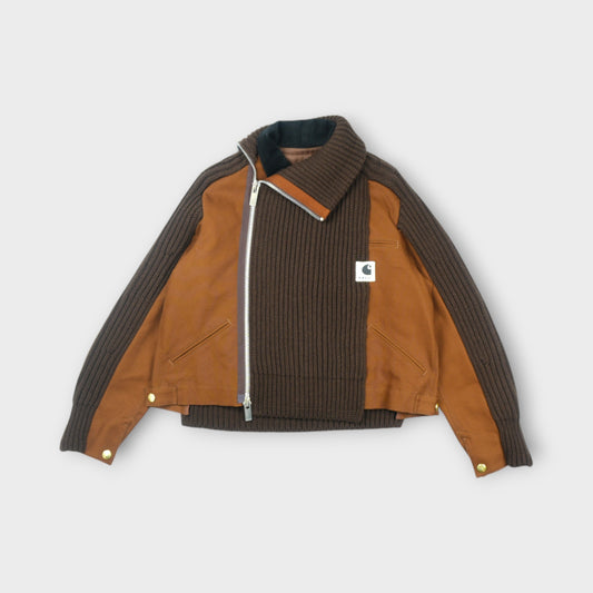 sacai Carhartt WIP Duck x Wool Knit Blouson