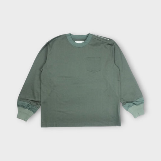 sacai Cotton Jersey L/S T-Shirt