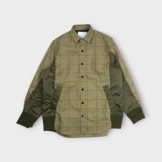 sacai Windowpane Shirt