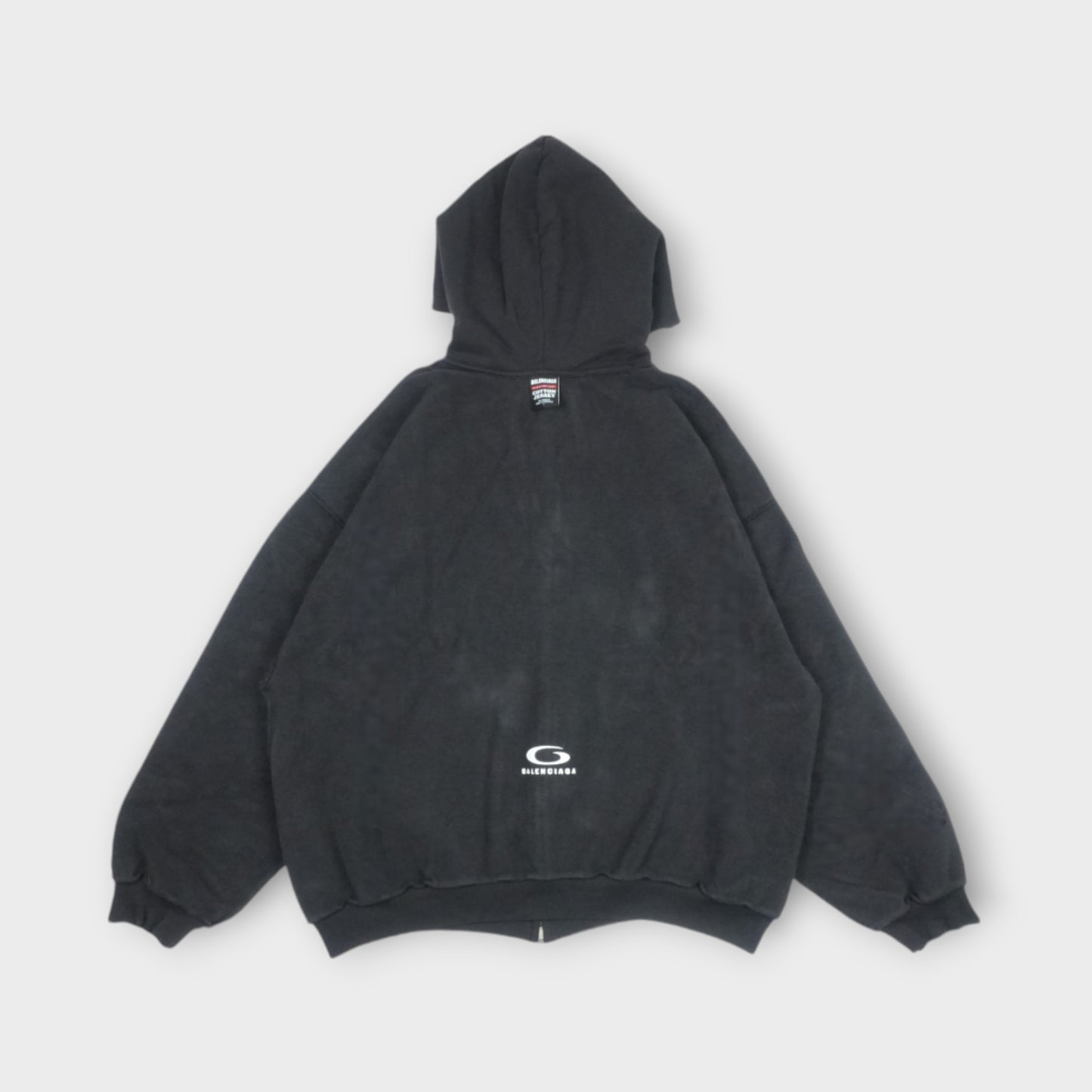 BALENCIAGA Inside Out Regular Zip-UP Hood