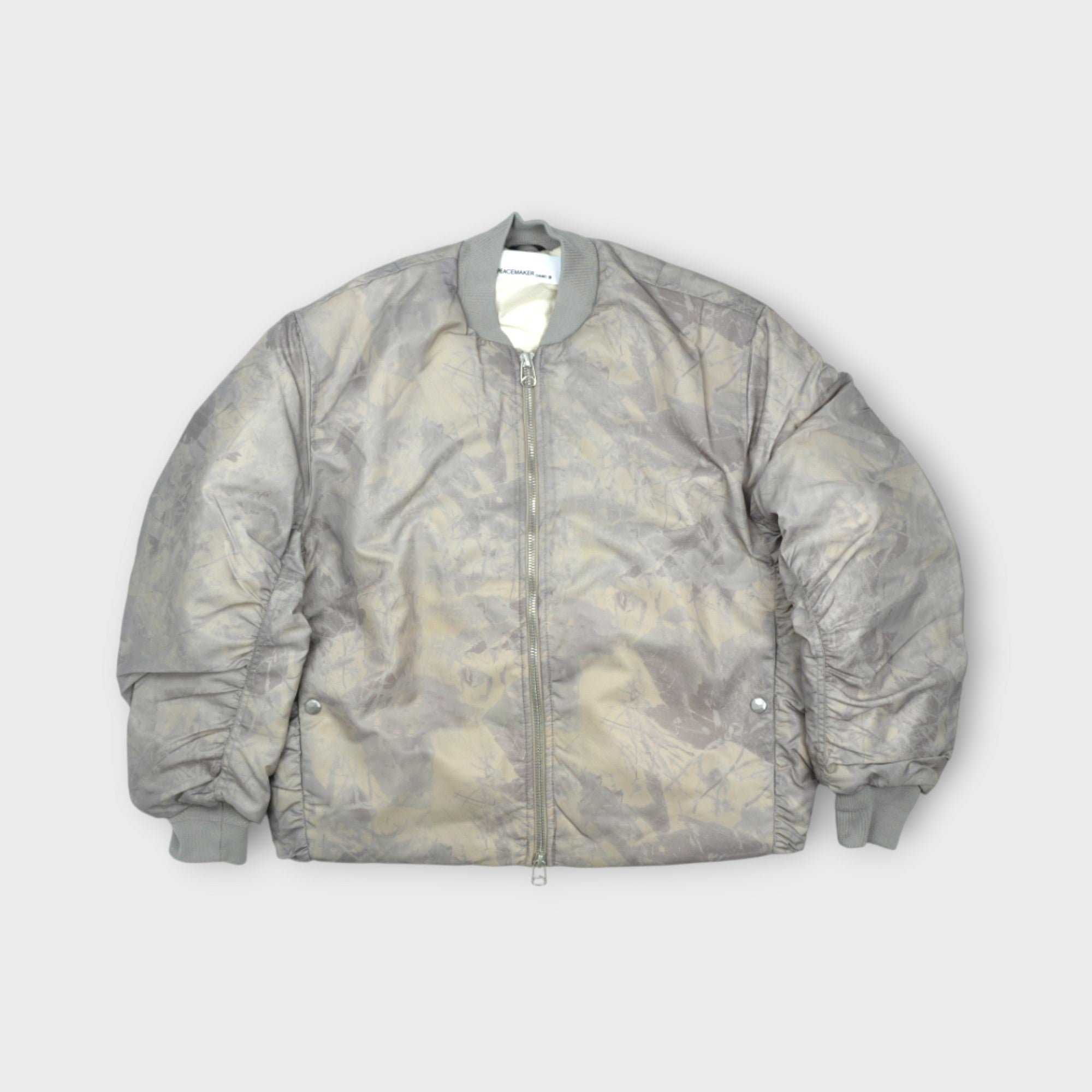 PEACEMAKER × OAMC Minimal Bomber – mou by ACROPOLIS