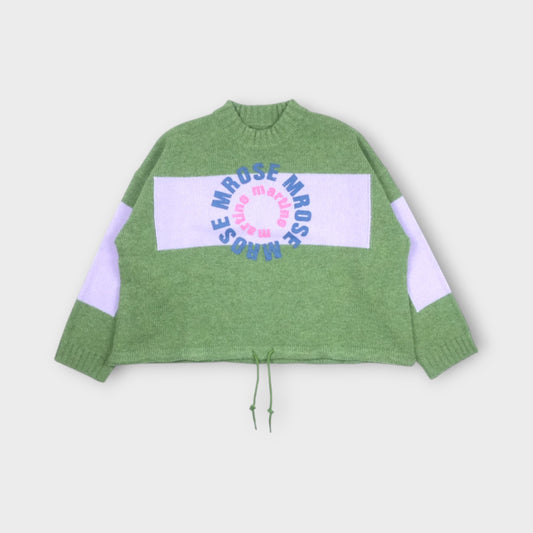 Martine Rose INTARSIA PRINT JUMPER