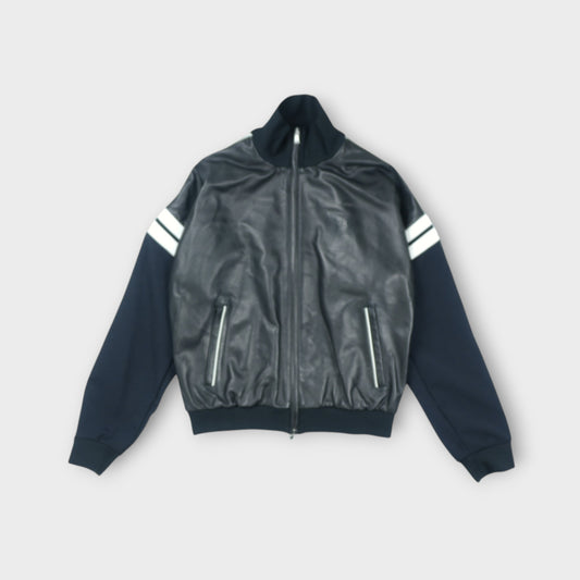 WALES BONNER Nomad Leather Jacket