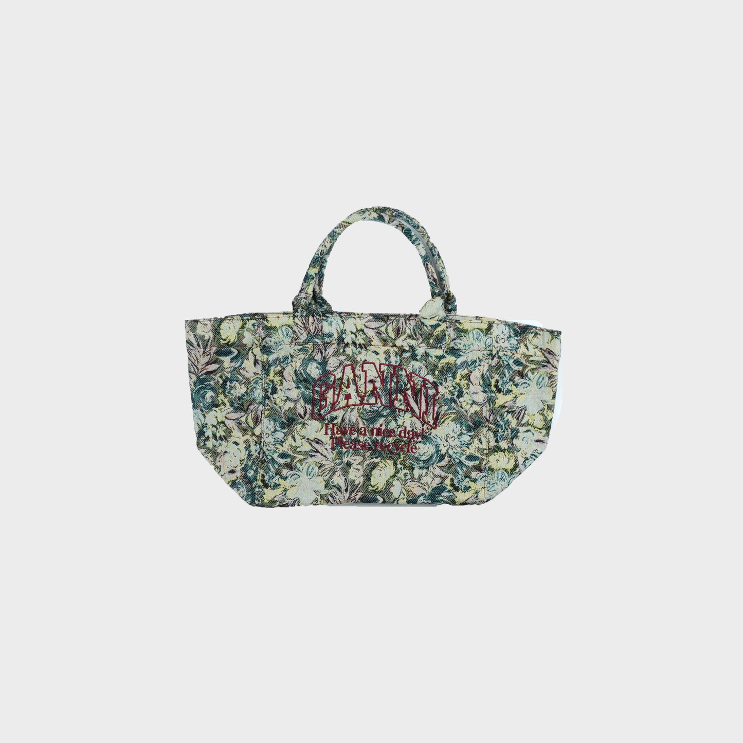 GANNI Shopper XXL Print Tapestry Reversible