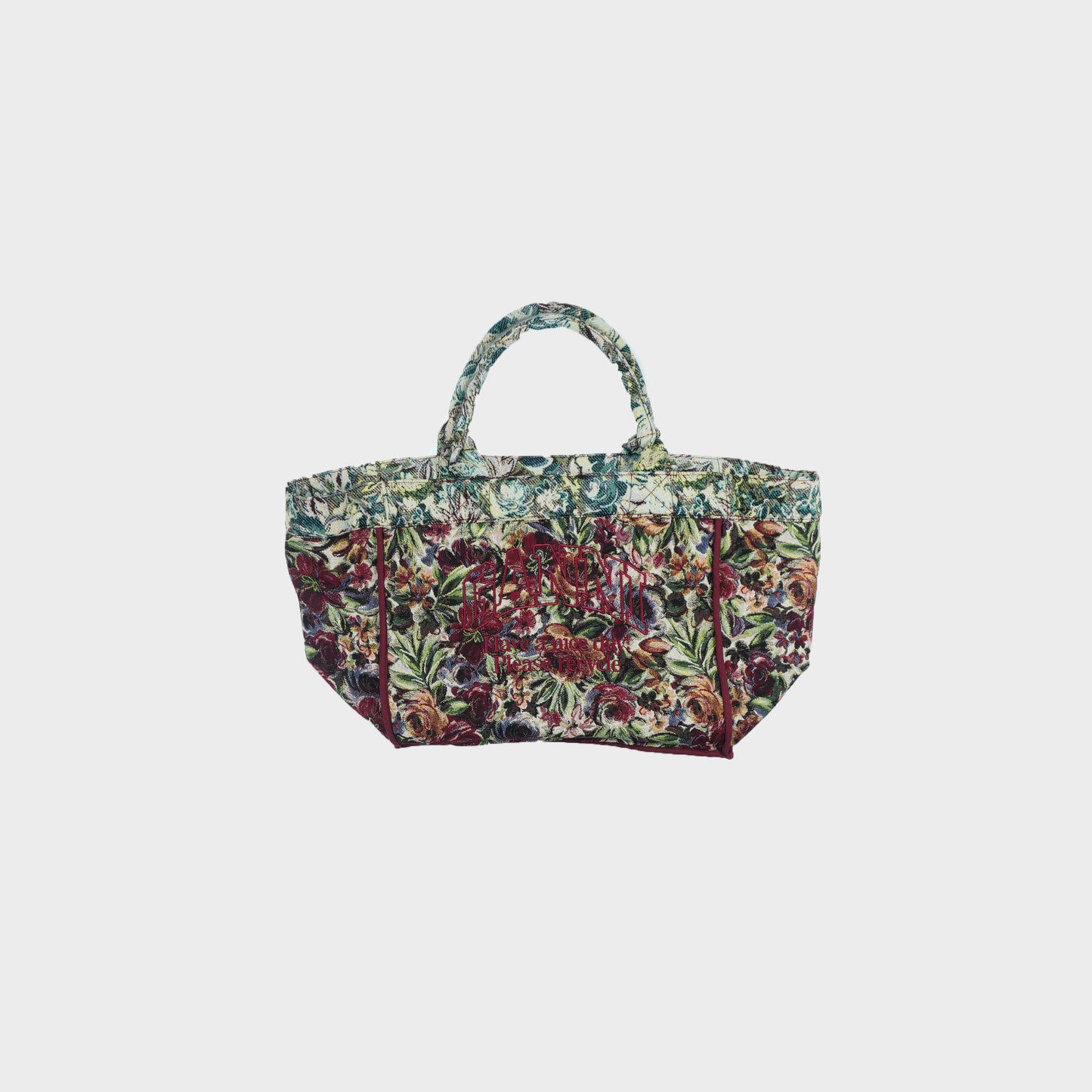 GANNI Shopper XXL Print Tapestry Reversible