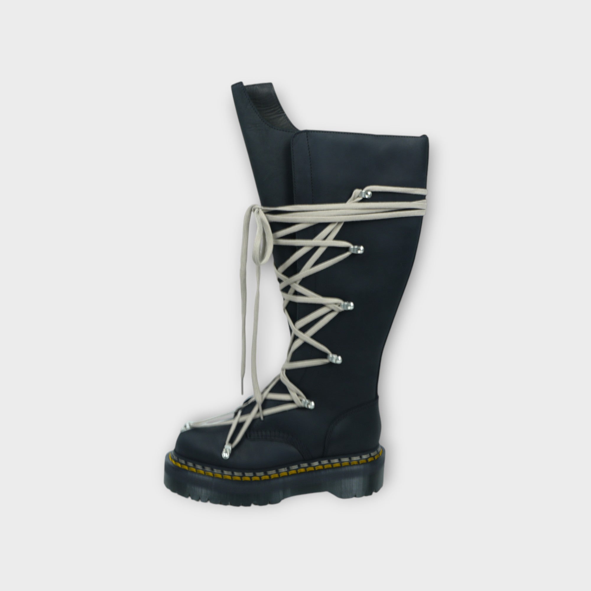 Rick Owens × Dr.Martens Rick Owens×Dr.Martens QUAD SOLE PENTALACE BOOT – mou by ACROPOLIS