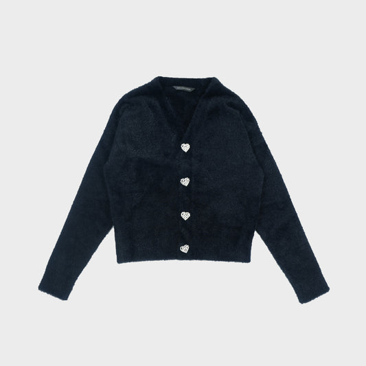 BALENCIAGA Fluffy Cardigan