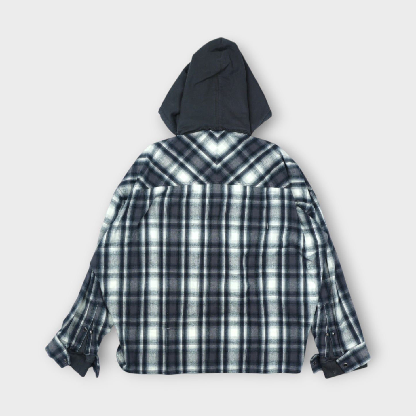 MIHARA YASUHIRO HOODIES CHECK SHIRTS