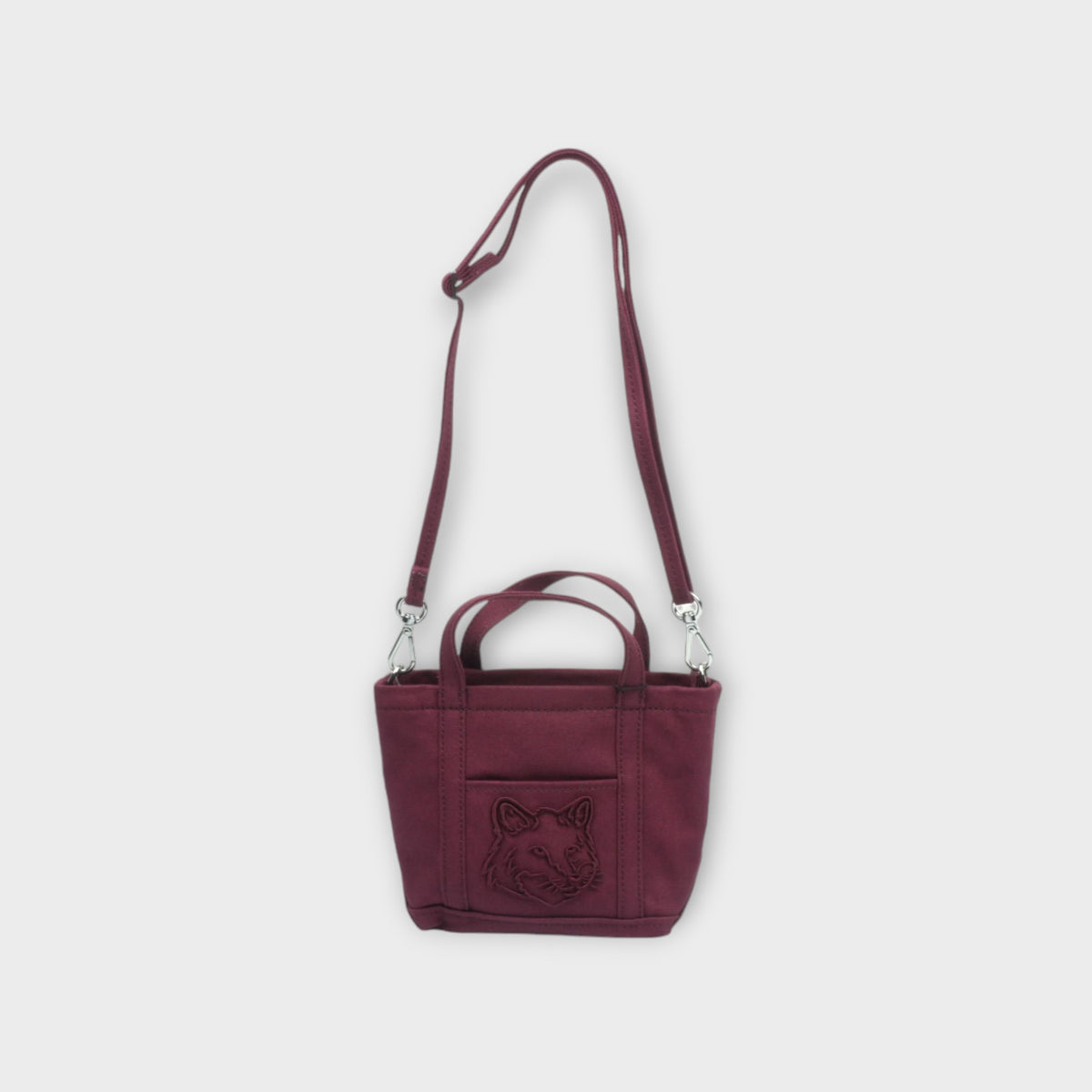 MAISON KITSUNÉ FOX HEAD MINI TOTE – mou by ACROPOLIS