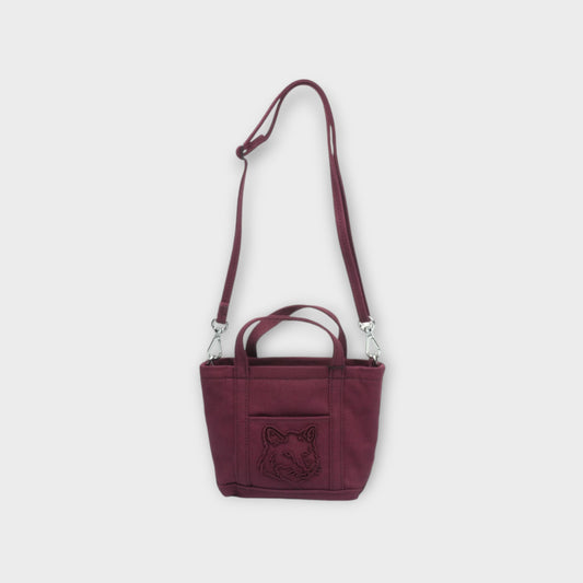 MAISON KITSUNÉ FOX HEAD MINI TOTE