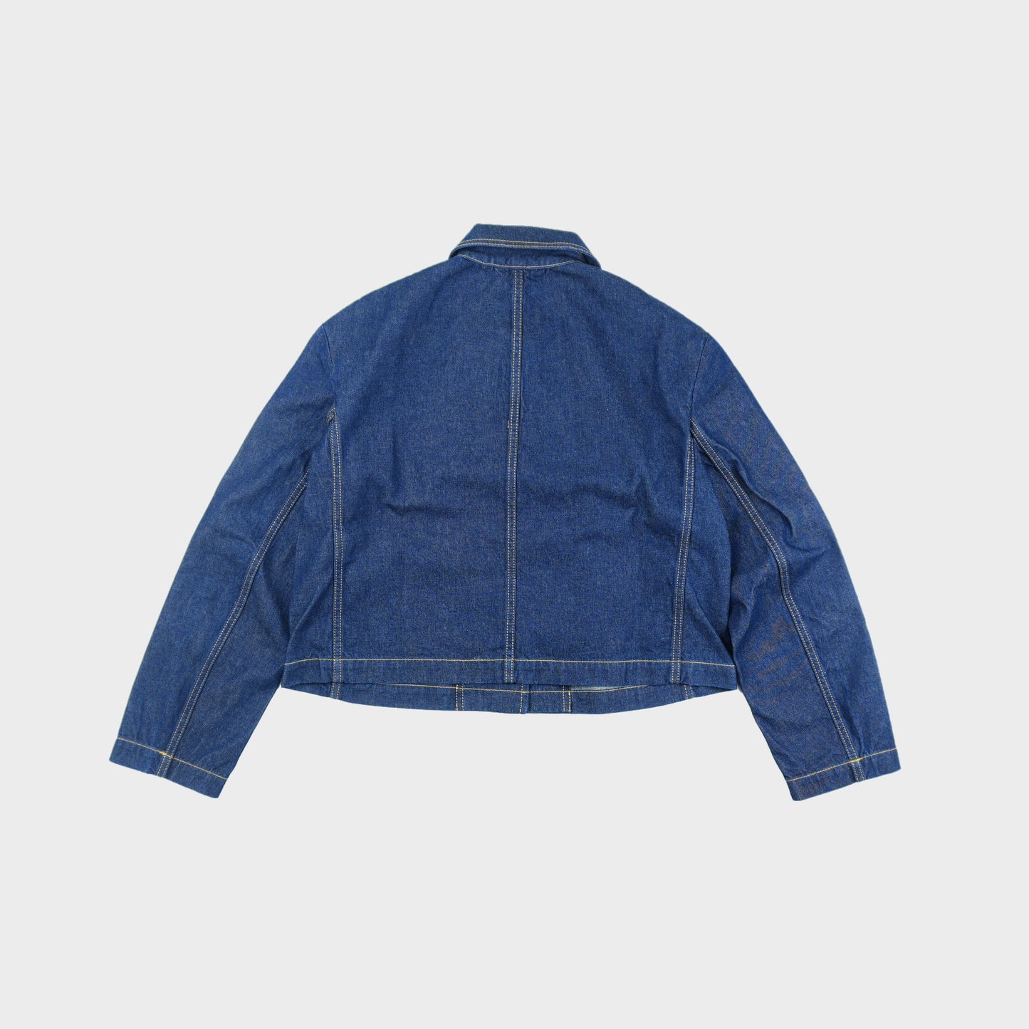 MAISON KITSUNÉ DENIM CROPPED JACKET