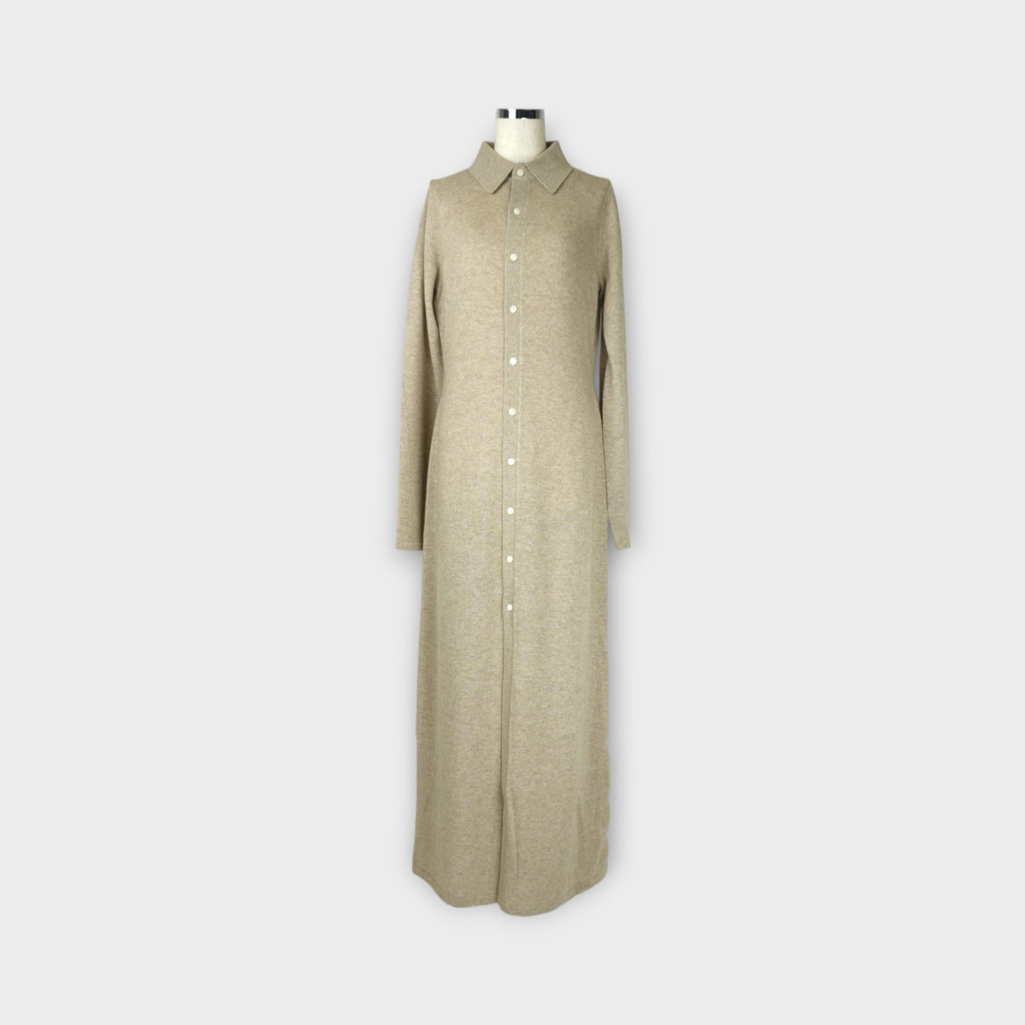 GUEST IN RESIDENCE Showtime Shirt Dress in Cashmere