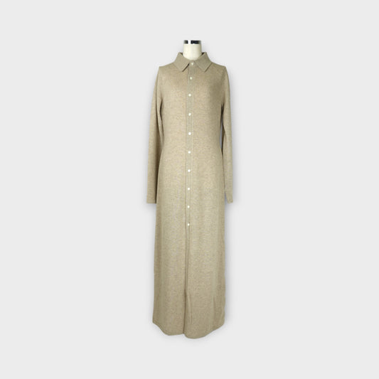 GUEST IN RESIDENCE Showtime Shirt Dress in Cashmere
