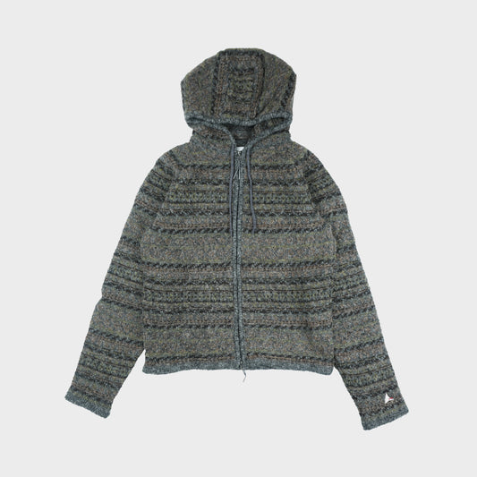 ROA Fair Isie Felted Knit Zip Up Hoodie