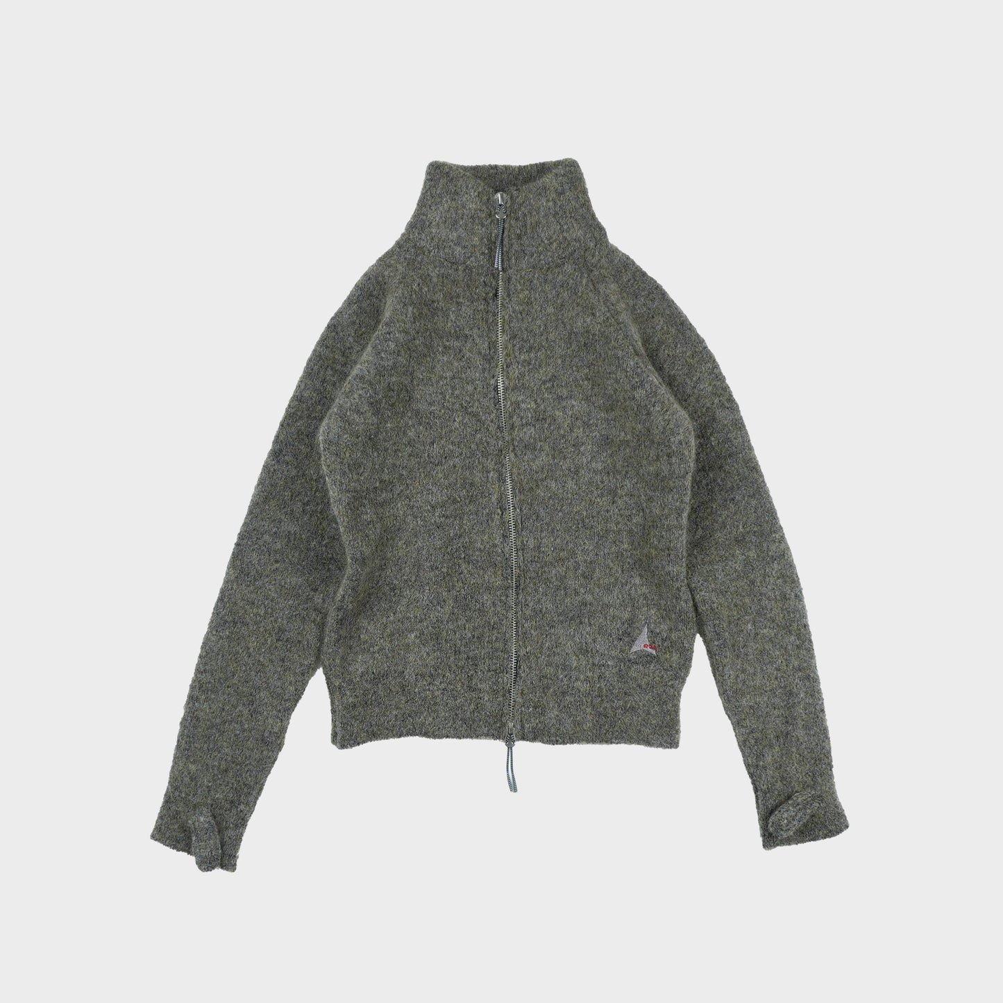 ROA Tasna Mohair Zip Up Sweater