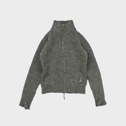 ROA Tasna Mohair Zip Up Sweater