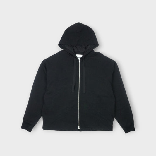 JIL SANDER ZIP UP SWEATSHIRT W/HOODIE