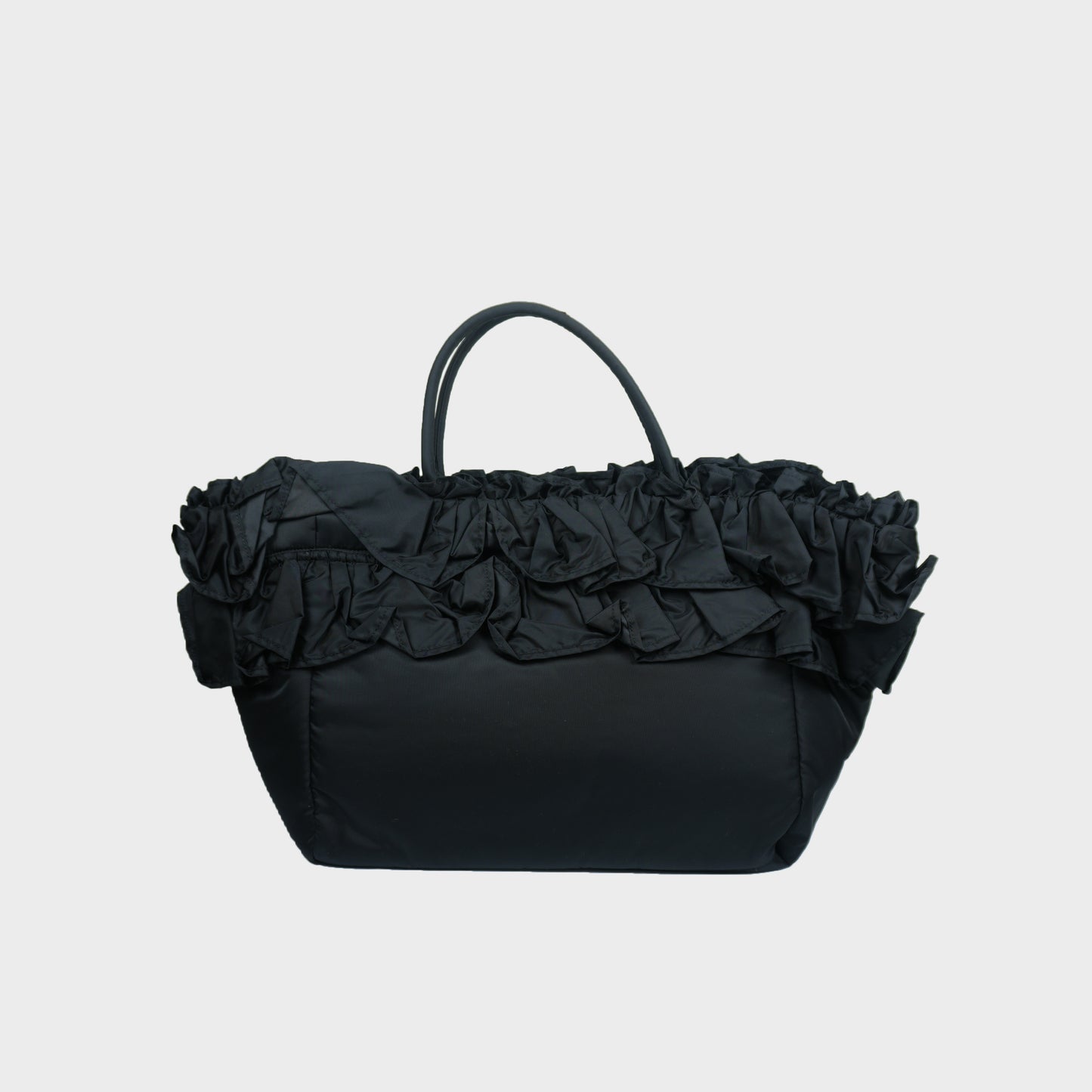 GANNI XXL Shopper Ruffle