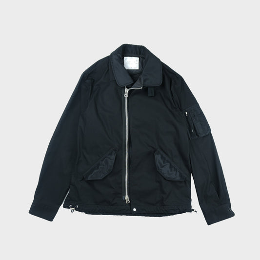 sacai MEN Cotton Nylon Oxford Blouson