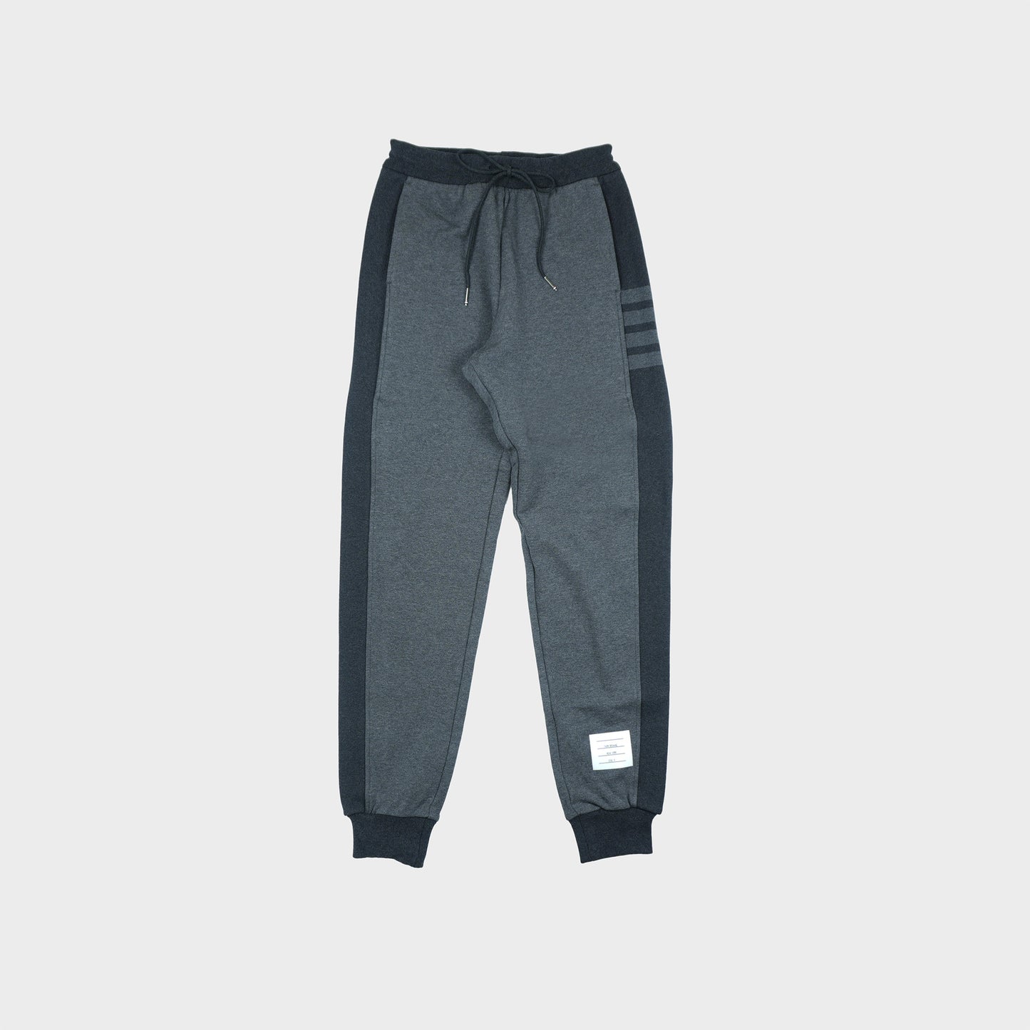 THOM BROWNE SWEATPANTS W/ ENGINEERED 4 BAR IN SOLID CLASSIC LOOPBACK JERSEY