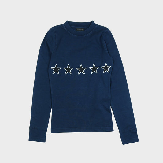 BALENCIAGA L/S FITTED TOP