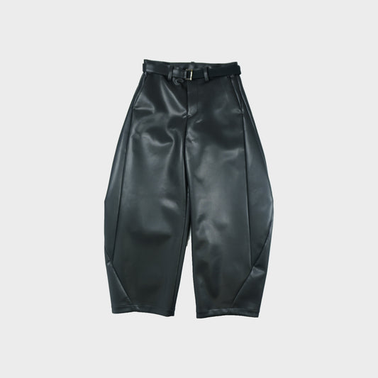sacai MEN Faux Leather Pants