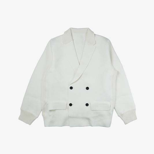 sacai MEN Cotton Cashmere Knit Jacket