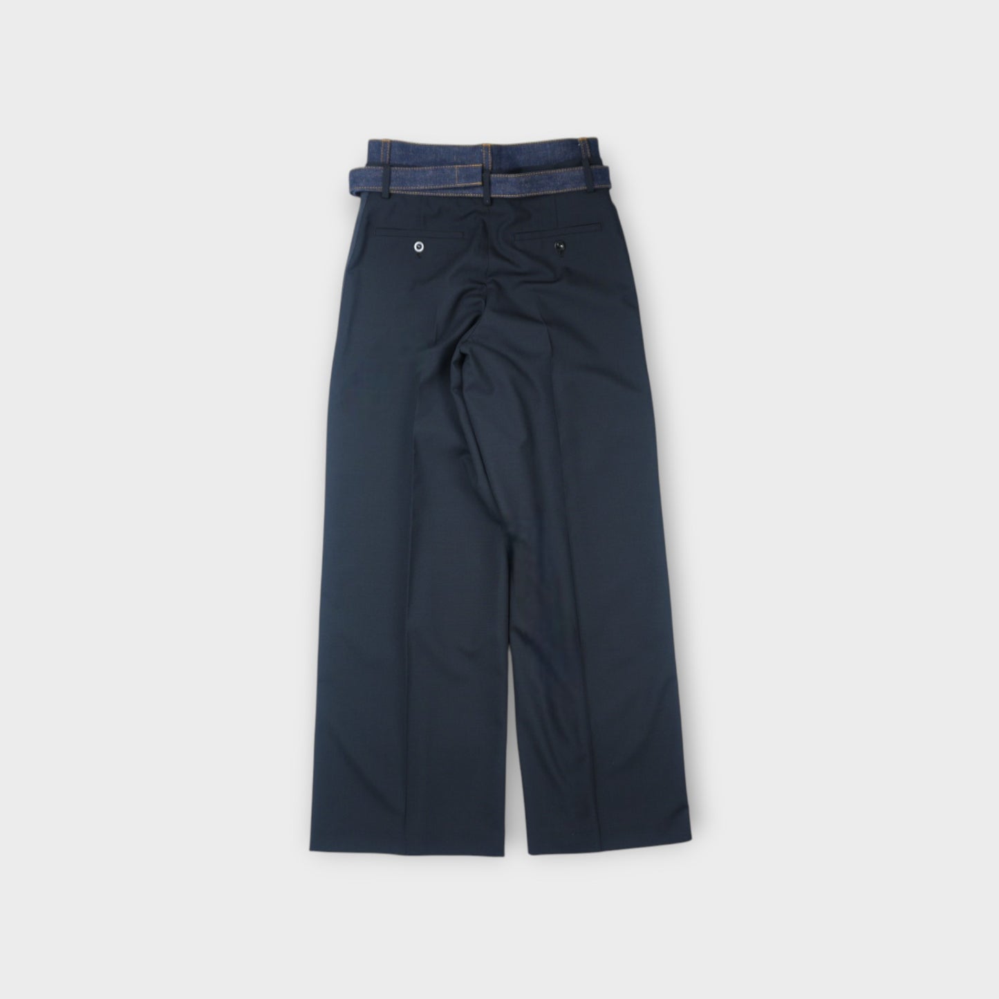 sacai WOMEN Suiting x Denim Pants