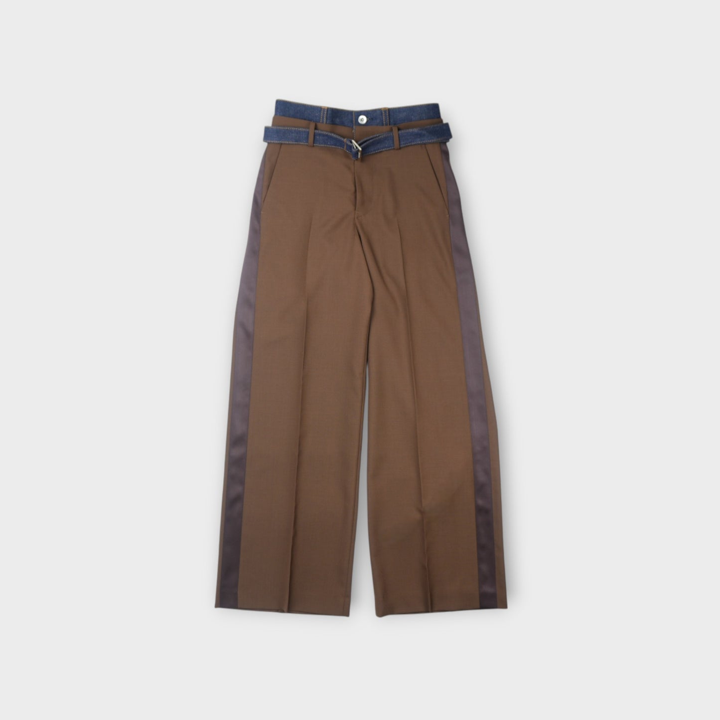 sacai WOMEN Suiting x Denim Pants