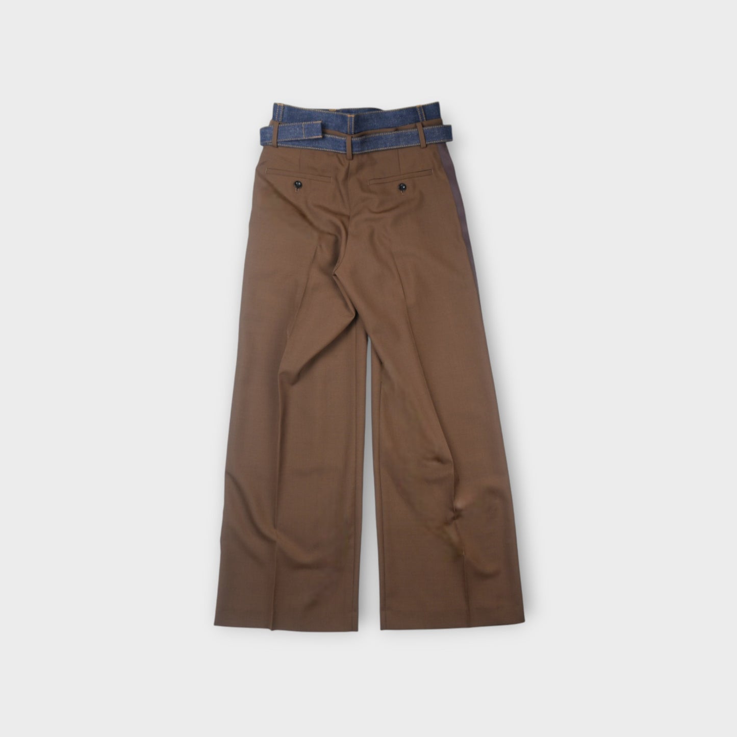 sacai WOMEN Suiting x Denim Pants