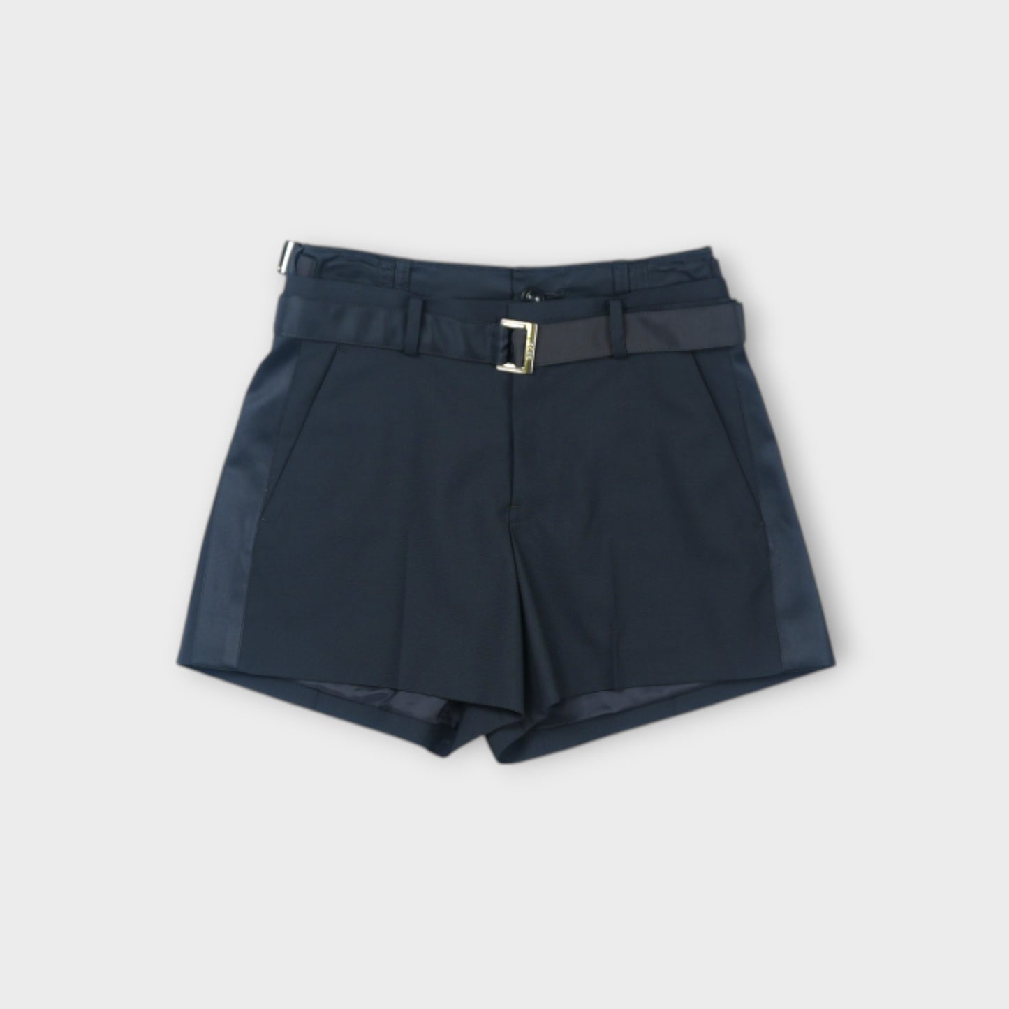 sacai WOMEN Suiting x Nylon Twill Shorts