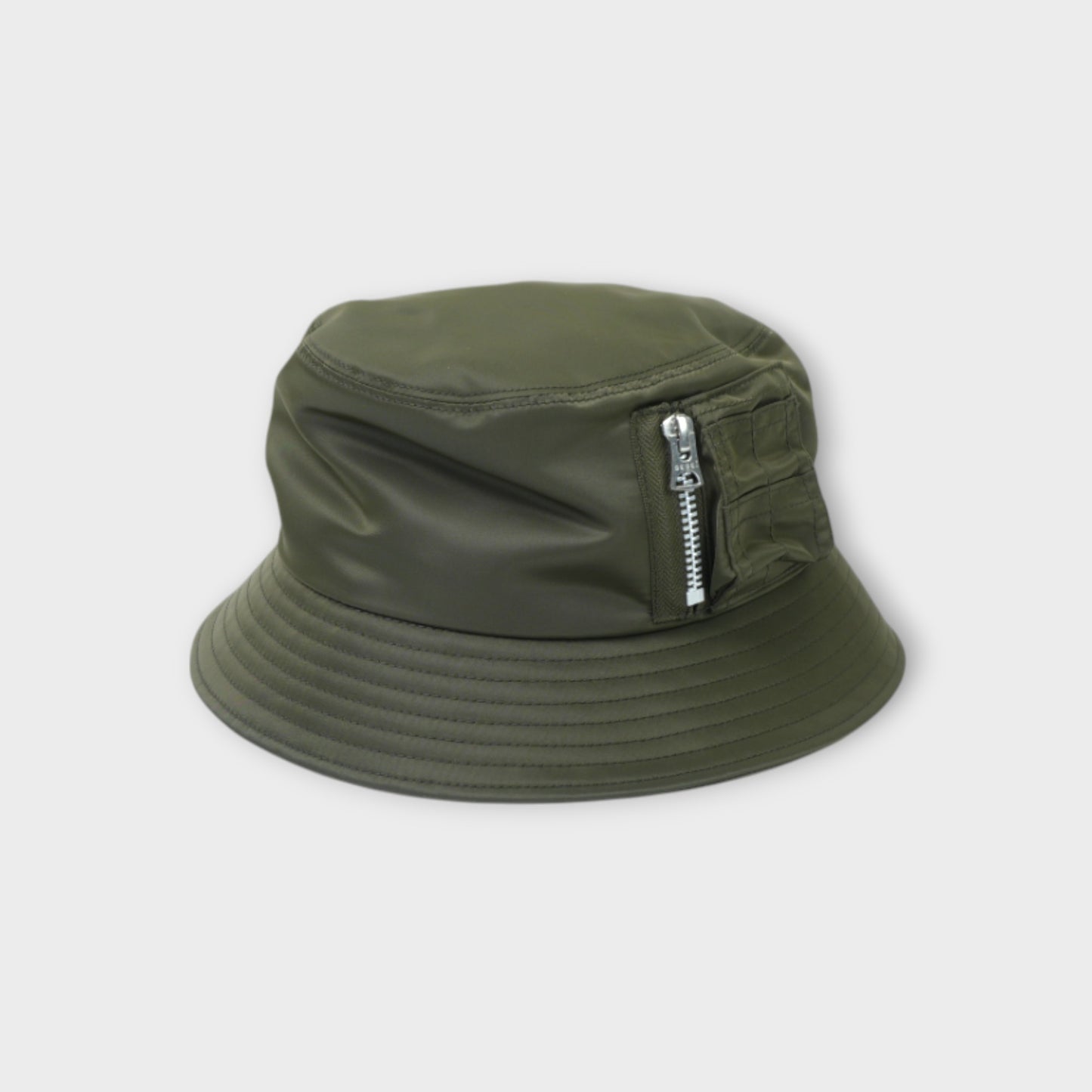 sacai UNISEX Single Brim Pocket Hat / Nylon Twill