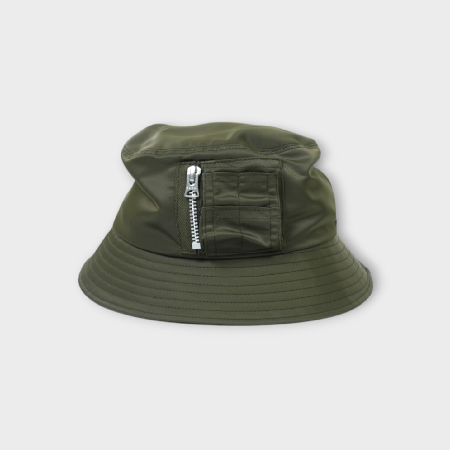 sacai UNISEX Single Brim Pocket Hat / Nylon Twill