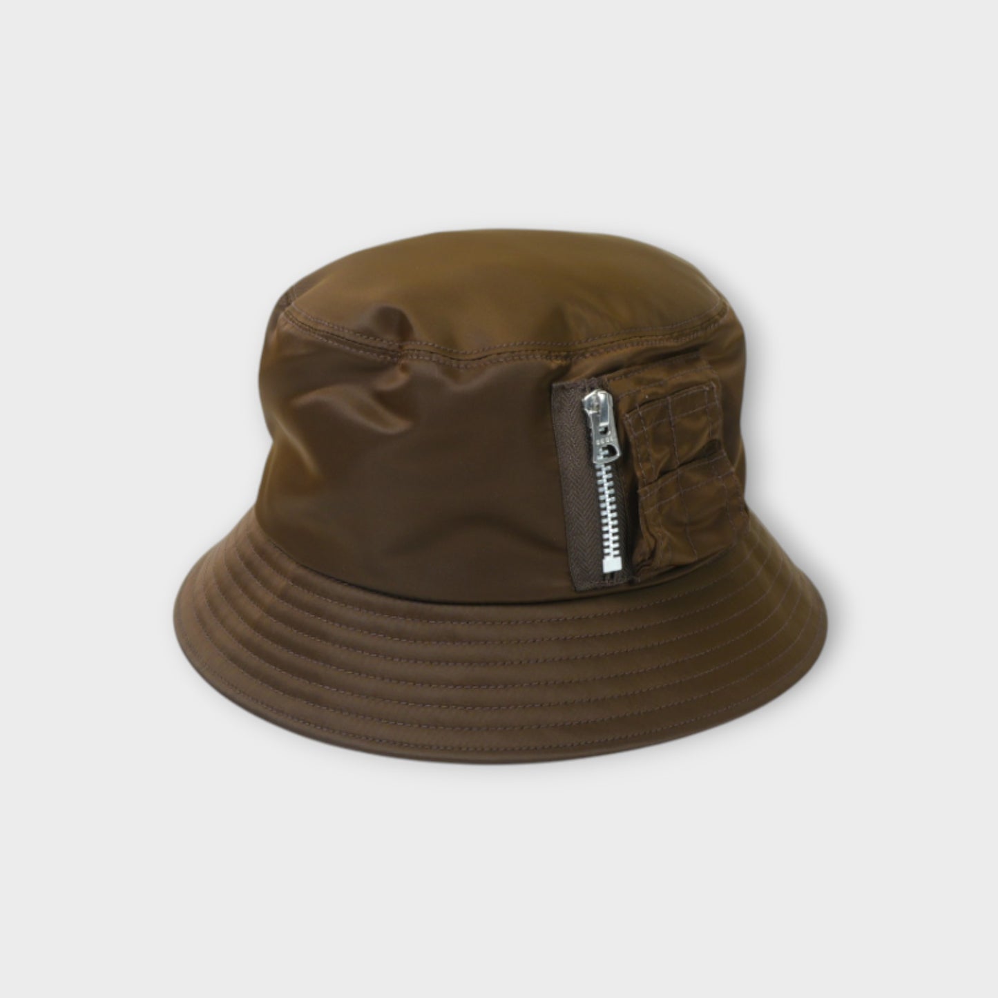 sacai UNISEX Single Brim Pocket Hat / Nylon Twill