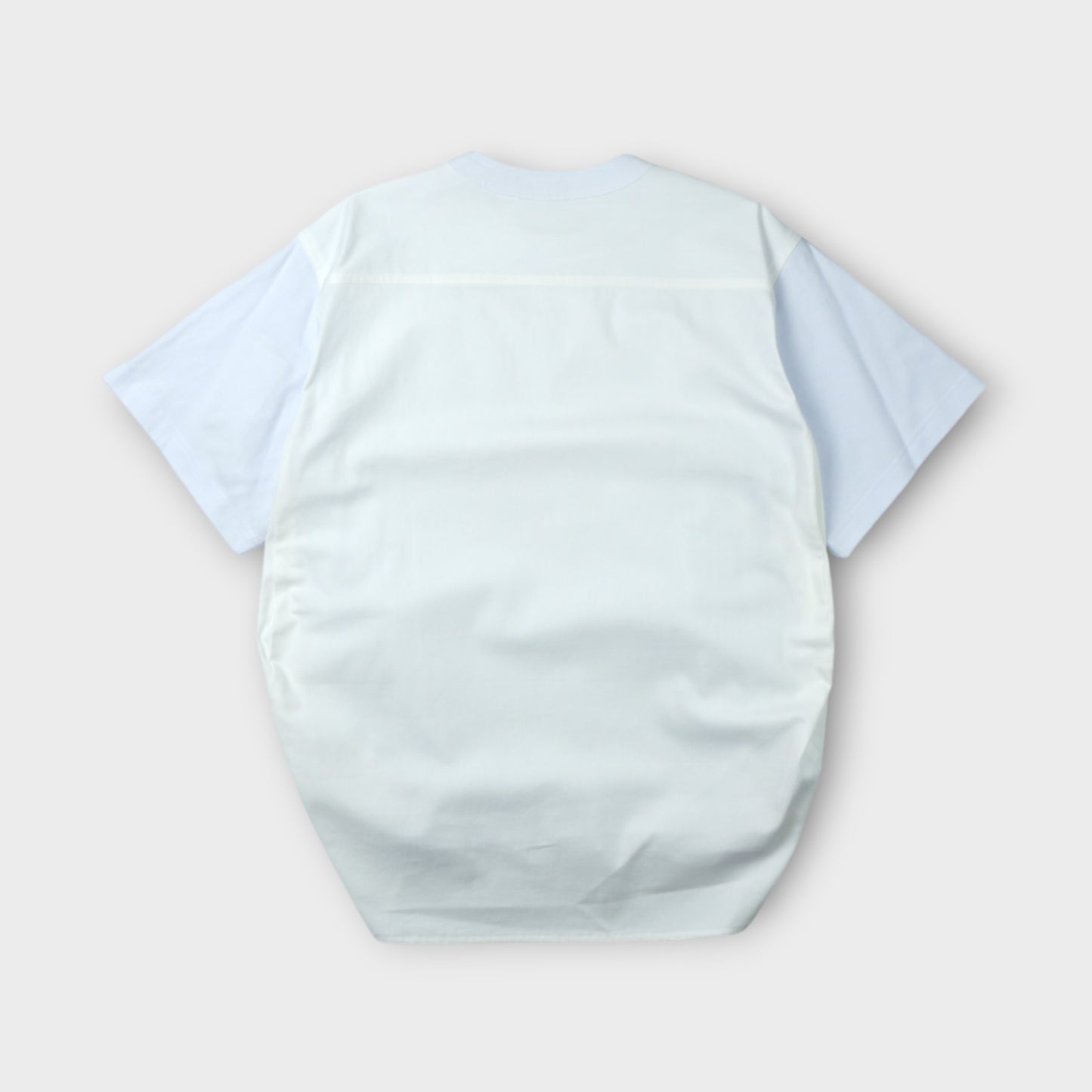 sacai MEN Light Weight Denim x Cotton Jersey T-Shirt