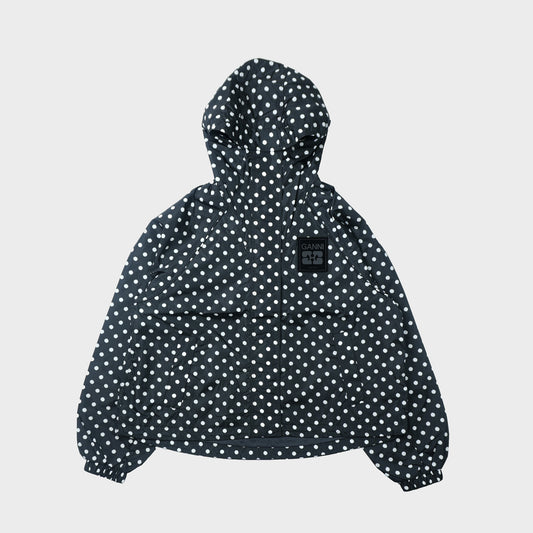 GANNI Flyweight nylon jacket printed