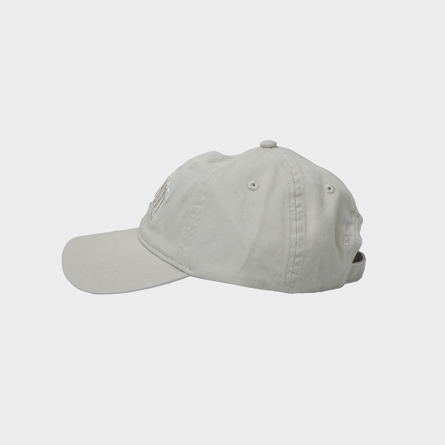 GANNI Washed Cotton Canvas Cap Emb