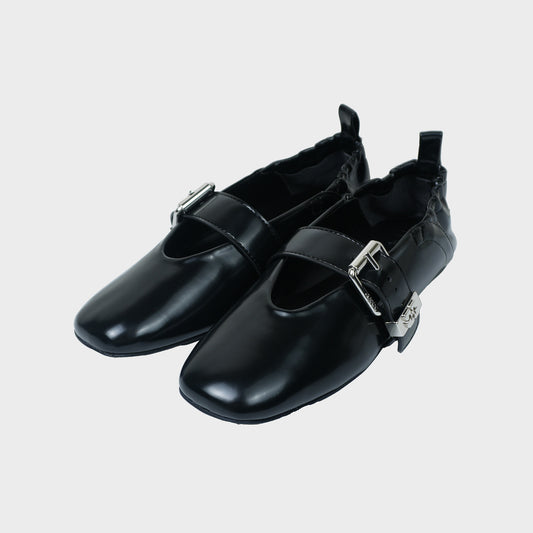 GANNI Sue Ballerina Box Oleatex