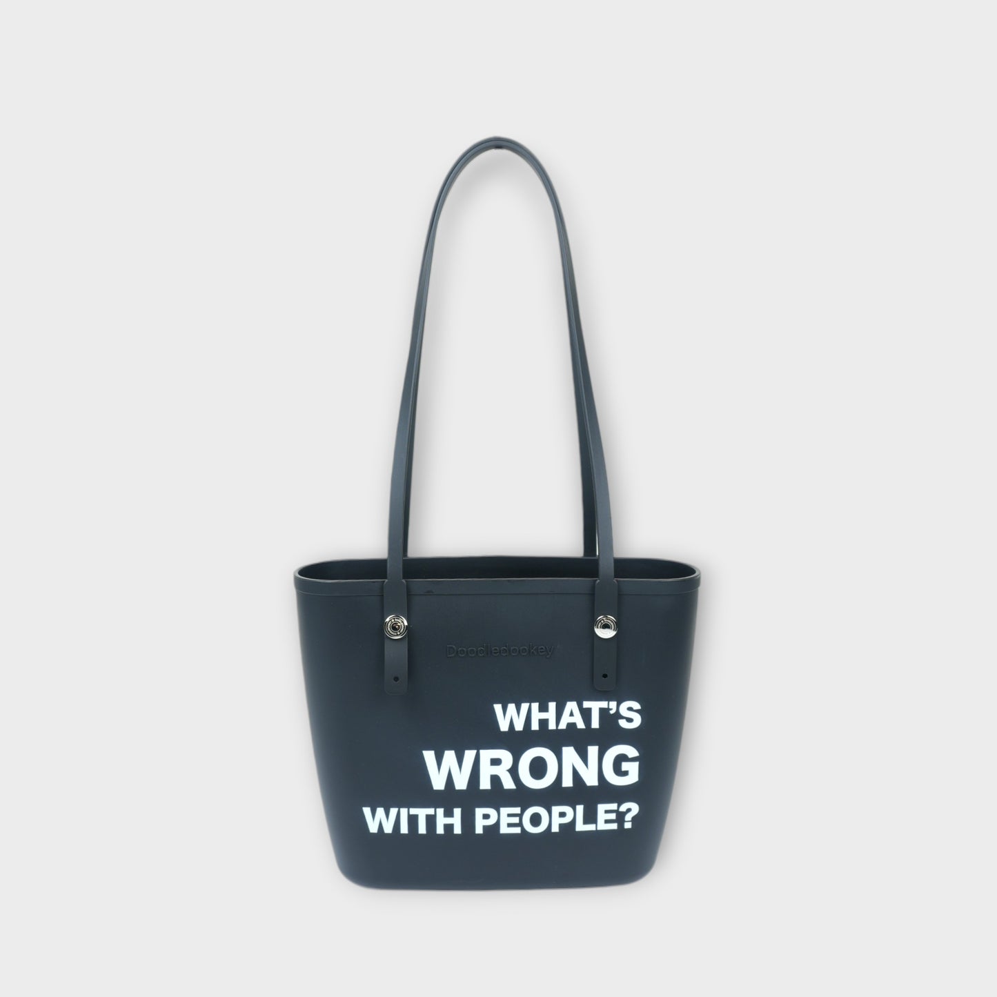 Doodledookey People Slogan Tote Bag
