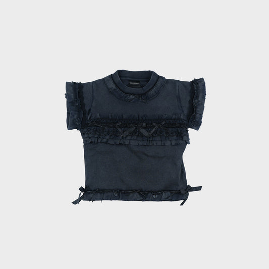 BALENCIAGA Ruffle T-Shirt