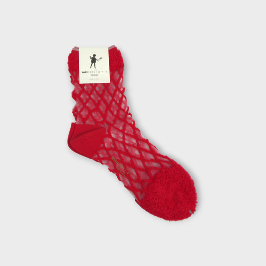 mintdesigns MESH PATTERN SOCKS