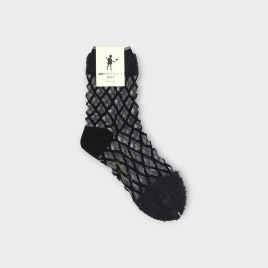 mintdesigns MESH PATTERN SOCKS